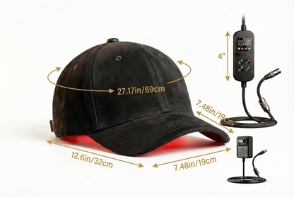High Performance Unisex LED Hair Growth Cap Using Red Light and Deep Infrared Therapy