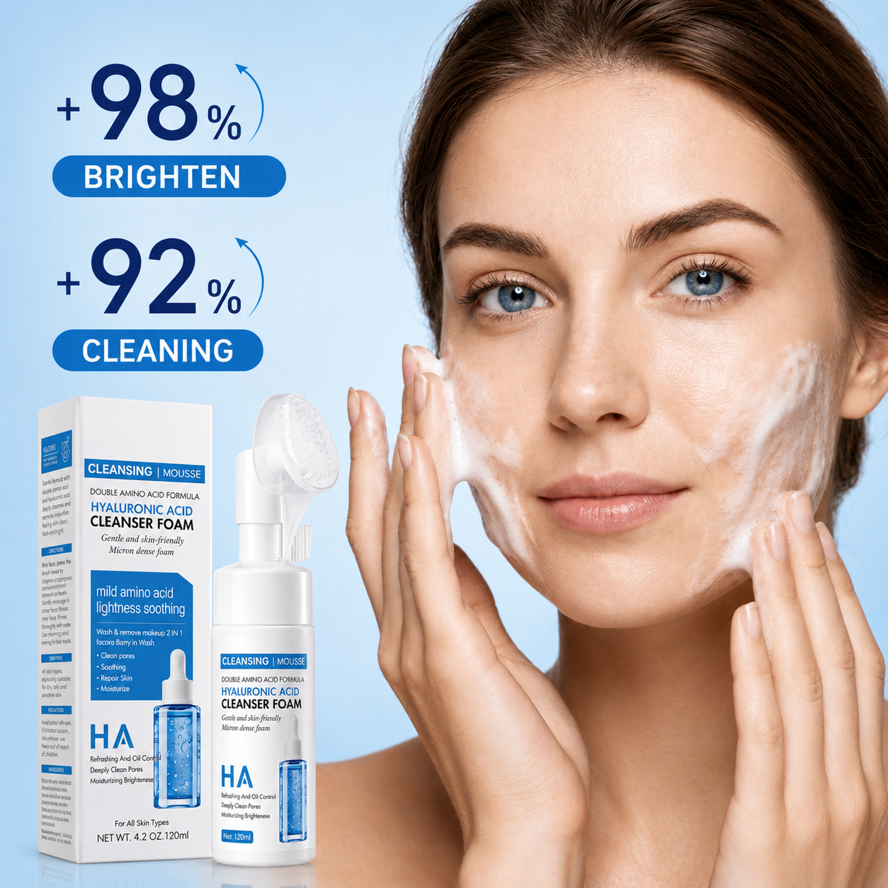 Hyaluronic Acid Facial Cleanser