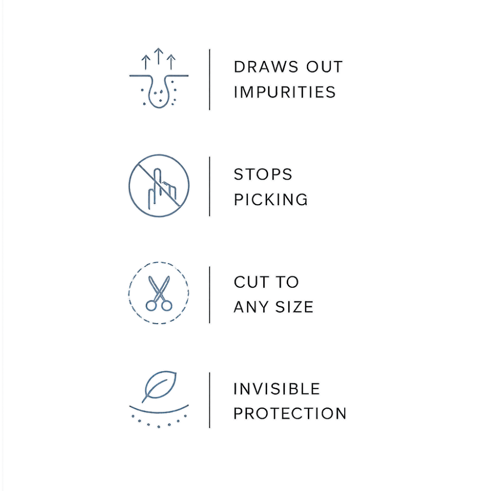 Premium Hydrocolloid™ Roll That Heals & Protects Your Skin